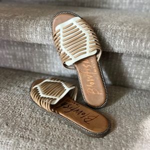 Blowfish Woven Slide Sandals - 8.5 - NWOT